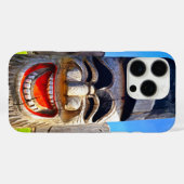 Coques Case-Mate iPhone Dents totem en bois rire visage photo audacieuse (Verso (horizontal))