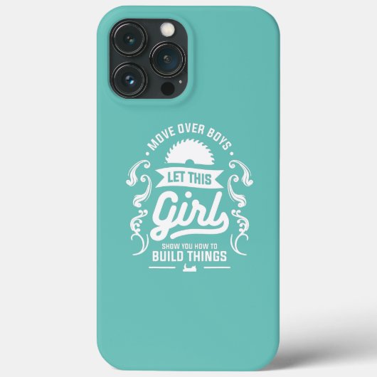 Coques Case-Mate iPhone Déplacer Les Garçons Laissez Cette Fille Vous Mont (Verso)