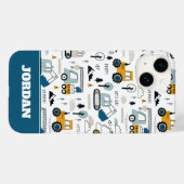 Coques Case-Mate iPhone Déplaçons le Motif de véhicule (Verso (horizontal))