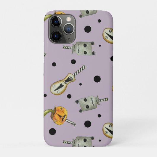 Coques Case-Mate iPhone Déplaisant Halloween Dolls_dusty violet (Dos)