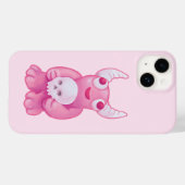 Coques Case-Mate iPhone Déplaisante mignonne démon crâne rose Pastel Goth  (Verso (horizontal))