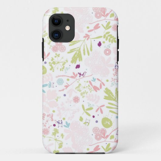 Coques Case-Mate iPhone déploiement de motif floral (Dos)