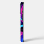 Coques Case-Mate iPhone Dérive Néon (Verso / Gauche)