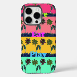 Coques iPhone 16 Pro Dernier bouquet floral manger amour jouer design