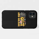 Coques Case-Mate iPhone Dernier jour d'école groovy de 2e année, Peace Out (Dos (Horizontal))