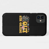 Coques Case-Mate iPhone Dernier jour d'école groovy de 8e année, Peace Out (Dos (Horizontal))