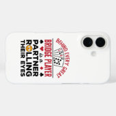 Coques Case-Mate iPhone Derrière chaque grand joueur de pont drôle dire dr (Verso (horizontal))