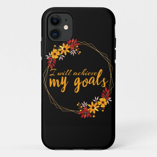 Coques Case-Mate iPhone des affirmations motivationnelles pour le succès (Dos)