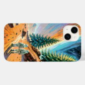 Coques Case-Mate iPhone Des astronautes explorent le paysage Alien (Verso (horizontal))
