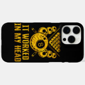 Coques Case-Mate iPhone Des Billiards Intelligents Qui Parlent De Stratégi (Verso (horizontal))