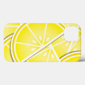 Coques Case-Mate iPhone Des coins de citron funky ! (Verso (horizontal))
