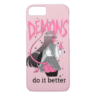 Case-Mate iPhone Case des démons il améliorent l'iPhone rose 7/8 cas