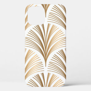 Case-Mate iPhone Case Des éléments dorés sur un arrière - plan blanc. Ma