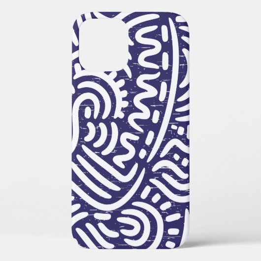 Coques Case-Mate iPhone Des éléments ethniques dessinés à la main, des mot (Verso)