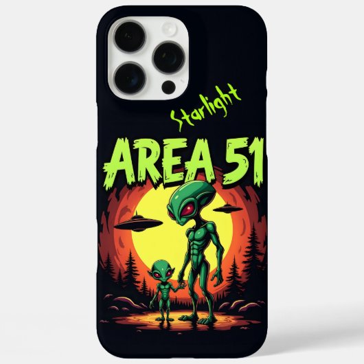 Coques Case-Mate iPhone Des Êtres Extraterrestres Apparaissent Près De La  (Verso)
