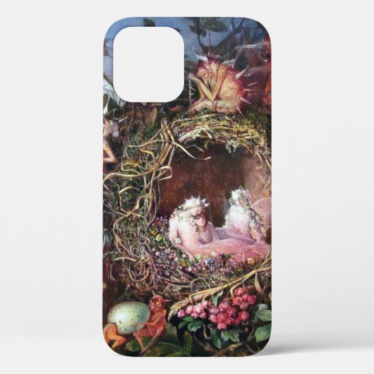 Coques Case-Mate iPhone Des fées dans un nid d'oiseaux, John Anster Fitzge (Verso)