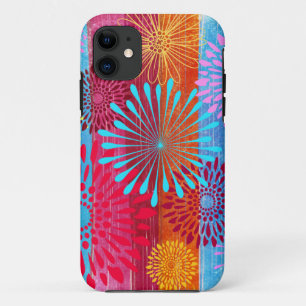 Case-Mate iPhone Case Des fleurs colorées joliment en gras éclatent sur
