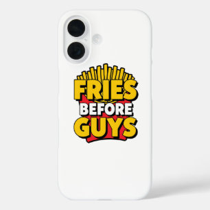 Coques iPhone 16 Des frites humoristiques pour les gourmets