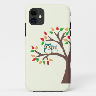 Coques Pour iPhone Des hiboux dans un arbre de tout-saison je