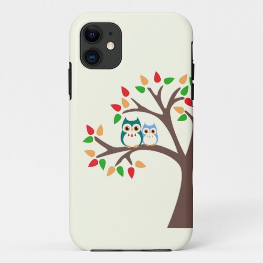 Coques Case-Mate iPhone Des hiboux dans un arbre de tout-saison je (Dos)
