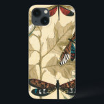 Coques Pour iPhone Des libellules colorées flottent au-dessus des Feu<br><div class="desc">D'énormes libellules flottent au-dessus des feuilles dans cette pièce de Megan Meagher. Une description séduisante de la nature. Assurez-vous de le placer sur votre mur préféré !</div>