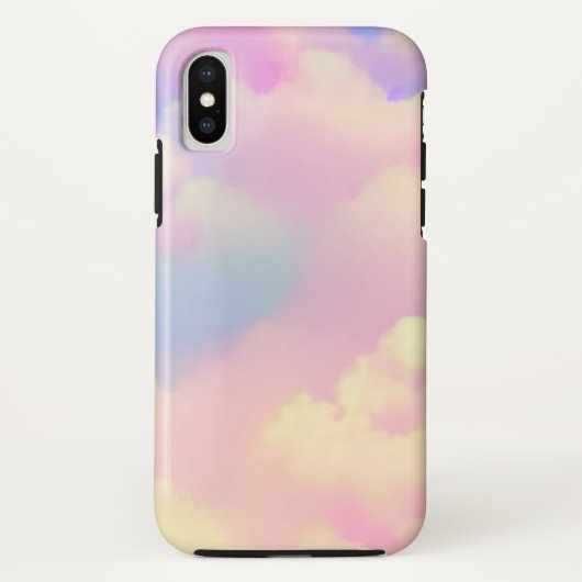 Coques Case-Mate iPhone Des nuages pastel dans des teintes douces (Dos)
