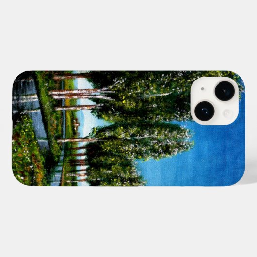 COQUES Case-Mate iPhone DES OISEAUX EN TOSCANE (Verso (horizontal))