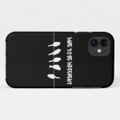 Coques Case-Mate iPhone Des oiseaux sur un fil - osez être différent (le (Dos (Horizontal))