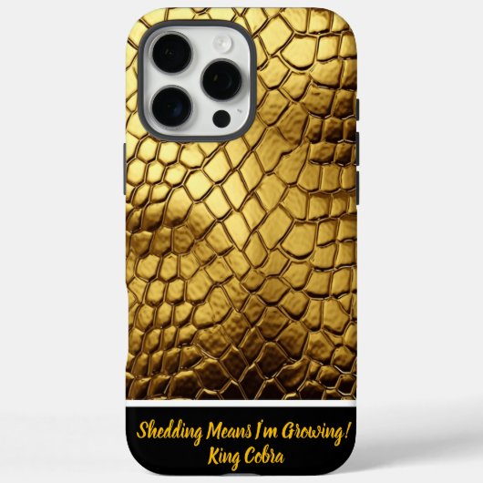 Coques Case-Mate iPhone Des peaux de serpent doré dans la lumière (Verso)