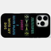 Coques Case-Mate iPhone Des plans amusants avec un chien bien-aimé (Verso (horizontal))