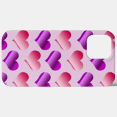 Coques Case-Mate iPhone Des tas de coeurs (Verso (horizontal))