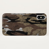 Coques Case-Mate iPhone Désert affligé Camo (Dos (Horizontal))