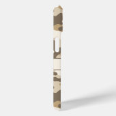 Coques Case-Mate iPhone Desert Camouflage Personalized (Verso / Droite)