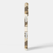Coques Case-Mate iPhone Desert Camouflage Personalized (Verso / Droite)
