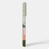 Coques Case-Mate iPhone Désert et forêt Boho Tropical Monstera Leaf (Verso / Droite)