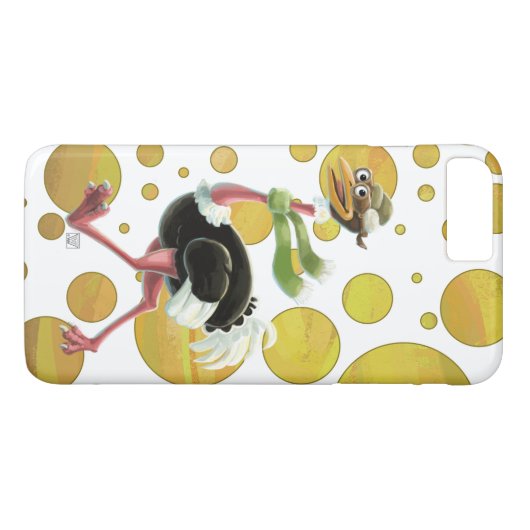 Coques Case-Mate iPhone Desert Ostrich Runner (Dos (Horizontal))