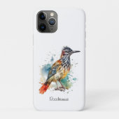 Coques Case-Mate iPhone Desert Spirit, Roadrunner en Aquarelle personnalis (Dos)