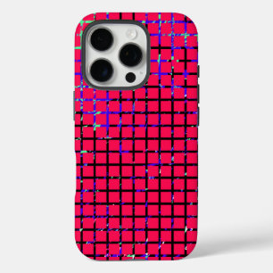 Coques iPhone 16 Pro Design À damiers Motif chic