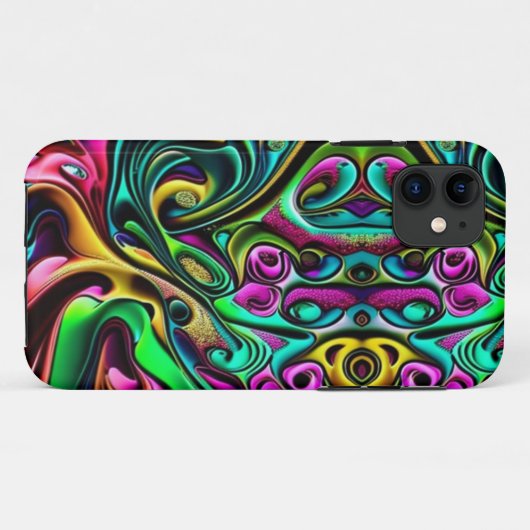 Coques Case-Mate iPhone Design Abstrait coloré (Dos (Horizontal))