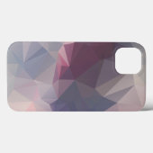 Coques Case-Mate iPhone Design Abstrait de Motif rose gris (Verso (horizontal))