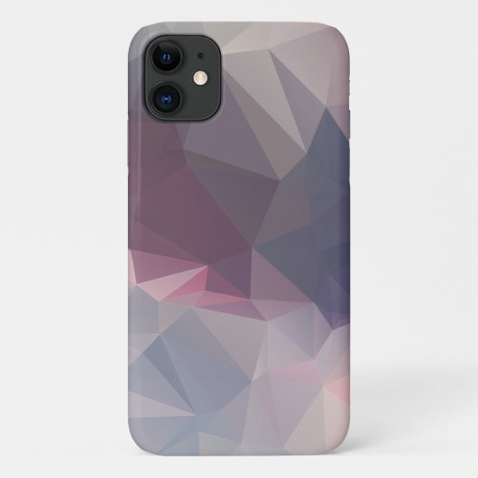 Coques Case-Mate iPhone Design Abstrait de Motif rose gris (Dos)