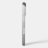 Coques Case-Mate iPhone Design abstrait élégant avec or et argent (Verso / Droite)