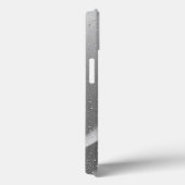 Coques Case-Mate iPhone Design abstrait élégant avec or et argent (Verso / Droite)