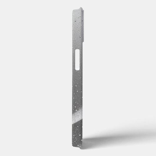 Coques Case-Mate iPhone Design abstrait élégant avec or et argent (Verso / Droite)