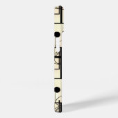 Coques Case-Mate iPhone Design abstrait moderne, lignes dynamiques Lancer (Verso / Droite)