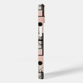 Coques Case-Mate iPhone Design abstrait moderne, lignes dynamiques Lancer (Verso / Droite)