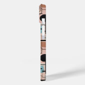 Coques Case-Mate iPhone Design abstrait moderne, lignes dynamiques Lancer (Verso / Gauche)