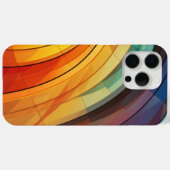 Coques Case-Mate iPhone Design Arrière - plan en couleurs arc-en-ciel (Verso (horizontal))