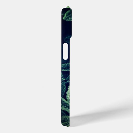 Coques Case-Mate iPhone Design Art Plante moderne congelé - Vert chic (Verso / Droite)