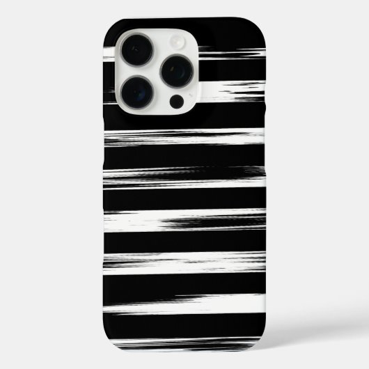 Coques Case-Mate iPhone Design artistique en noir et blanc (Verso)